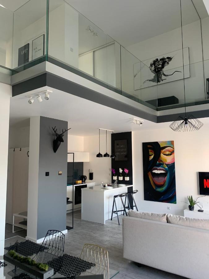 Two-Levels Penthouse With A Garden In The City Center Lejlighed Łódź Eksteriør billede