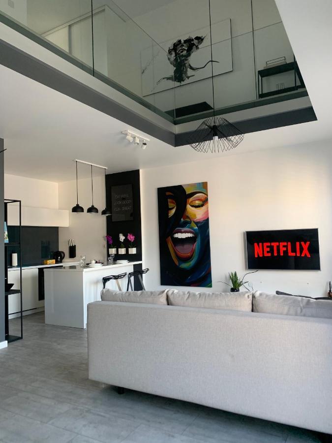 Two-Levels Penthouse With A Garden In The City Center Lejlighed Łódź Eksteriør billede